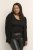 Kaffe Curve Farsia Cardigan Nero profondo - Felpe & felpe con cappuccio - 