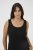 Kaffe Curve Carina Canotta Nero profondo - T-shirt - 
