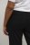 Kaffe Curve Leana Pantaloni Chino 7/8 Nero Profondo - Jeans & Pantaloni Donna Taglie Comode – Plus Size - 