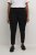 Kaffe Curve Leana Pantaloni Chino 7/8 Nero Profondo - Jeans & Pantaloni Donna Taglie Comode – Plus Size - 