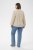 Kaffe Curve Josa Shirt Feather Grey Stripe - Camicie - 