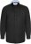 D555 Richard Camicia Oxford A Maniche Lunghe TALL Nera - TALL camicie - 