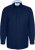 D555 Richard Camicia Oxford A Maniche Lunghe TALL Blu Navy - TALL camicie - 