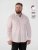 D555 Oliver Camicia Elasticizzata A Maniche Lunghe Antimacchia No Stiro Rosa - Camicie - Camicie Taglie Forti Uomo