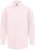 D555 Oliver Camicia Elasticizzata A Maniche Lunghe Antimacchia No Stiro Rosa - Camicie - Camicie Taglie Forti Uomo