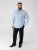D555 Oliver Camicia Elasticizzata A Maniche Lunghe Antimacchia No Stiro Azzurro Cielo - Camicie - Camicie Taglie Forti Uomo
