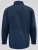 D555 Oliver Camicia Elasticizzata A Maniche Lunghe Antimacchia No Stiro Blu Navy - Camicie - Camicie Taglie Forti Uomo