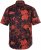 JP1880 Shirt Short Sleeve Linen Blend Red - Camicie - Camicie Taglie Forti Uomo