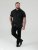 D555 James Camicia Oxford A Maniche Corte TALL Nera - TALL camicie - 