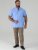 D555 James Camicia Oxford A Maniche Corte TALL Azzurro Cielo - TALL camicie - 