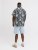 Jack & Jones Honolulu Short Sleeve Resort Shirt Black - Camicie - Camicie Taglie Forti Uomo
