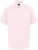 D555 Lucas Camicia Elasticizzata A Maniche Corte Antimacchia No Stiro Rosa - Camicie - Camicie Taglie Forti Uomo