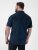 D555 Lucas Camicia Elasticizzata A Maniche Corte Antimacchia No Stiro Blu Navy - Camicie - Camicie Taglie Forti Uomo