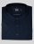 D555 Lucas Camicia Elasticizzata A Maniche Corte Antimacchia No Stiro Blu Navy - Camicie - Camicie Taglie Forti Uomo