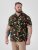 D555 Gordon Hawaiian AOP Cuvan Collar Resort Short Sleeve Black - Camicie - Camicie Taglie Forti Uomo