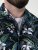 D555 Corden Hawaiian AOP Cuban Collar Resort Short Sleeve Navy - Camicie a maniche corte - Camicie Uomo Maniche Corte Taglie Forti