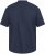 North Latitude 61109 Camicia a Maniche Corte con Collo alla Coreana Blu Marino - Camicie - Camicie Taglie Forti Uomo
