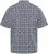 North Latitude 61114 Camicia Jersey con Stampa All-Over Blu Marino - Camicie - Camicie Taglie Forti Uomo