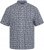 North Latitude 61114 Camicia Jersey con Stampa All-Over Blu Marino - Camicie - Camicie Taglie Forti Uomo