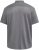 North Latitude 61116 Camicia Piqué Melange a Maniche Corte Grigio - Polo - Polo Uomo Taglie Forti