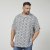 North Latitude 61313 Camicia in Viscosa con Collo Cubano Grigio - Camicie - Camicie Taglie Forti Uomo