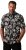 JP1880 Skull Pattern Jersey Short Sleeve Shirt Black - Camicie - Camicie Taglie Forti Uomo