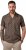 JP1880 Boxy Cuba Short Sleeve Shirt Brown - Camicie - Camicie Taglie Forti Uomo