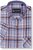 Kam Jeans 6339 Checked Short Sleeve Shirt Blue - Camicie - Camicie Taglie Forti Uomo