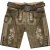 JP1880 Shorts Goat Suede with Belt Buckle Traditional Moss Green - Abbigliamento da festa - Abbigliamento da festa – Per festeggiare con stile e comodità