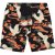 JP1880 Bermuda Shorts Floral All-over Print Black - Shorts - Pantaloncini Uomo Taglie Forti