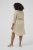 Kaffe Curve Milla Short Shirt Dress Chinchilla/Chalk Stripe - Vestiti mini - 