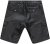 JP1880 Leather Shorts Cargo Pockets Lamb Nappa Leather Black - Shorts - Pantaloncini Uomo Taglie Forti