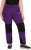 Ulla Popken HYPRAR Multifunctional Durable Inset Trekking Pants Plum - Jeans & Pantaloni Donna Taglie Comode – Plus Size - Jeans e Pantaloni Donna, EU 42-70