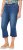 Ulla Popken Cropped Flared Eyelet Jeans Denim Blue - Jeans & Pantaloni Donna Taglie Comode – Plus Size - Jeans e Pantaloni Donna, EU 42-70
