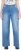 Ulla Popken Extra Wide Leg Stretch Fit Jeans Light Blue - Jeans & Pantaloni Donna Taglie Comode – Plus Size - Jeans e Pantaloni Donna, EU 42-70