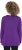 Ulla Popken Sequined Star Rolled Edge Sweater Dark Purple - Felpe & felpe con cappuccio - 