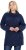 Ulla Popken Space Yarn Oversized Turtleneck Sweater Blue - Felpe & felpe con cappuccio - 