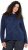 Ulla Popken Textured Glitter Embroidery Oversized Sweater Ink Blue - Felpe & felpe con cappuccio - 