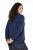 Ulla Popken Textured Glitter Embroidery Oversized Sweater Ink Blue - Felpe & felpe con cappuccio - Felpe, Hoodie e Maglieria Calda