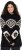 Ulla Popken Aztec Pattern Turtleneck Sweater Black - Felpe & felpe con cappuccio - Felpe, Hoodie e Maglieria Calda
