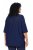Ulla Popken Oversized 3/4 Sleeve V-Neck Sweater Navy - Felpe & felpe con cappuccio - Felpe, Hoodie e Maglieria Calda
