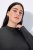 Ulla Popken Long Sleeves Mock Turtleneck Sweater Charcoal Grey Melange - Felpe & felpe con cappuccio - Felpe, Hoodie e Maglieria Calda