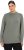 Ulla Popken Long Sleeves Mock Turtleneck Sweater Grey - Felpe & felpe con cappuccio - 