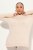 Ulla Popken Long Sleeves Mock Turtleneck Sweater Nature Melange - Felpe & felpe con cappuccio - Felpe, Hoodie e Maglieria Calda