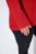 Ulla Popken Long Sleeves Mock Turtleneck Sweater Salsa Red - Felpe & felpe con cappuccio - Felpe, Hoodie e Maglieria Calda