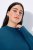 Ulla Popken Long Sleeves Mock Turtleneck Sweater Cerulean - Ulla Popken - Abbigliamento Taglie Forti Ulla Popken