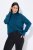 Ulla Popken Long Sleeves Mock Turtleneck Sweater Cerulean - Ulla Popken - Abbigliamento Taglie Forti Ulla Popken