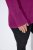Ulla Popken Long Sleeves Mock Turtleneck Sweater Berry - Felpe & felpe con cappuccio - Felpe, Hoodie e Maglieria Calda