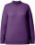 Ulla Popken Long Sleeves Mock Turtleneck Sweater Deep Violet - Felpe & felpe con cappuccio - 
