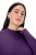 Ulla Popken Long Sleeves Mock Turtleneck Sweater Deep Violet - Felpe & felpe con cappuccio - Felpe, Hoodie e Maglieria Calda